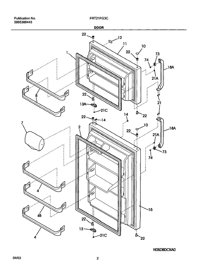 Diagram for FRT21FG3CW0
