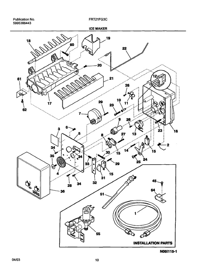 Diagram for FRT21FG3CW0