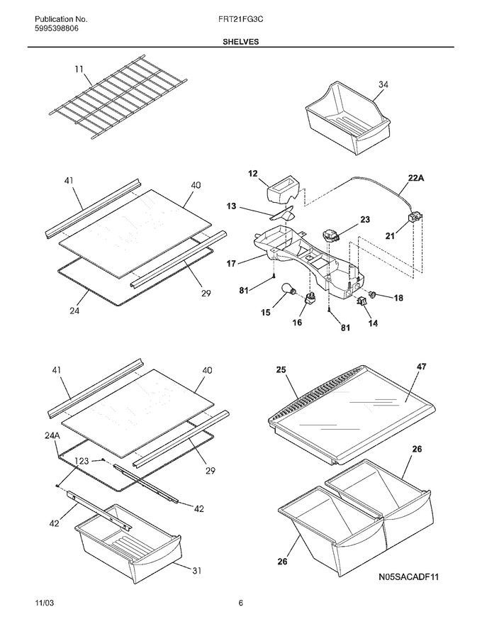 Diagram for FRT21FG3CW2