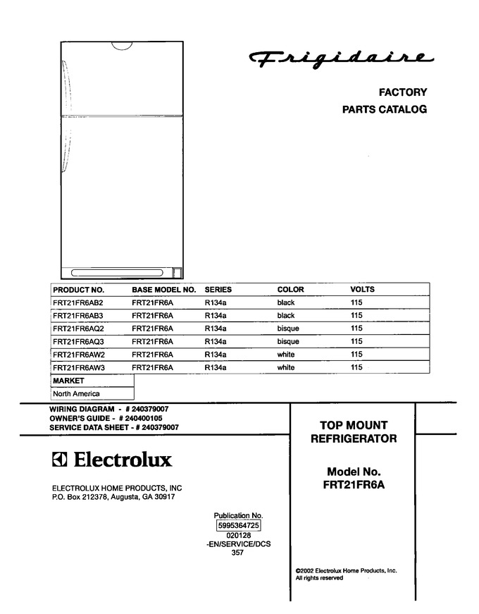 Diagram for FRT21FR6AQ2