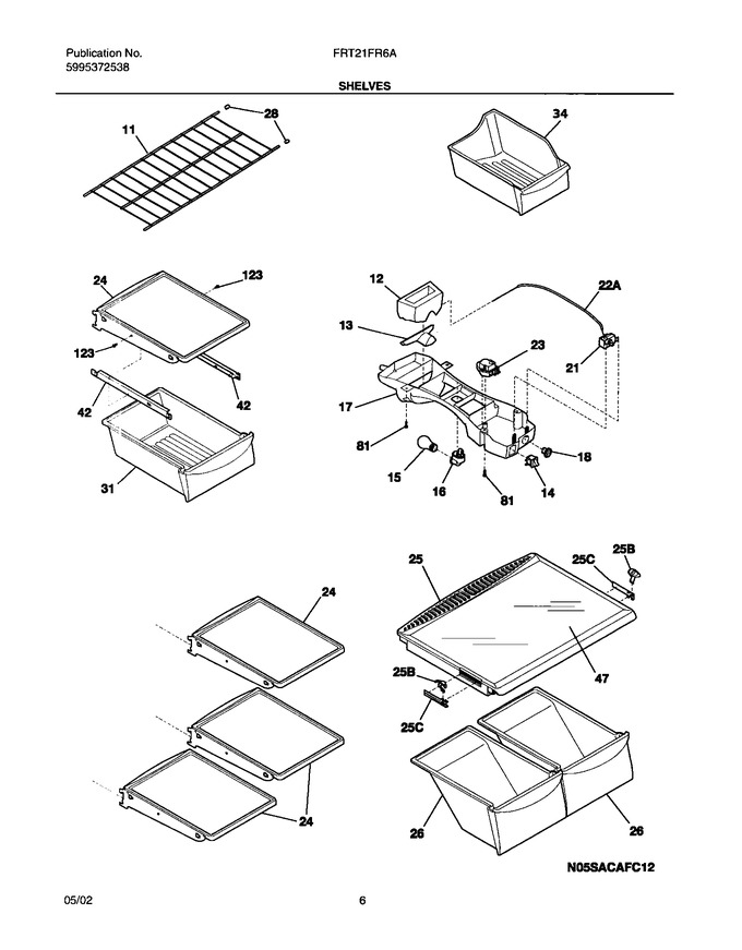 Diagram for FRT21FR6AB5
