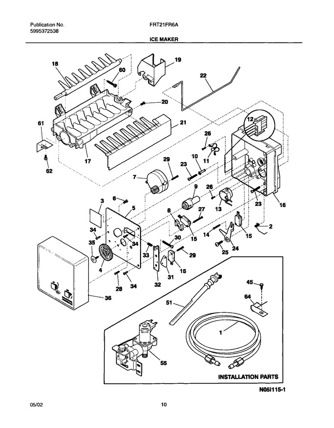 Diagram for FRT21FR6AB5