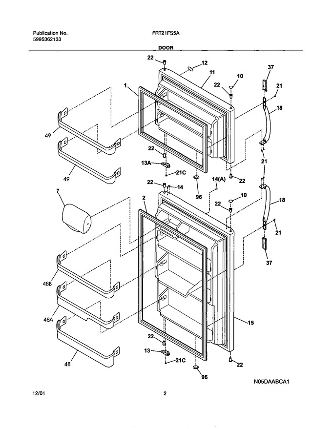 Diagram for FRT21FS5AW3