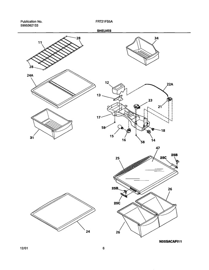 Diagram for FRT21FS5AW3