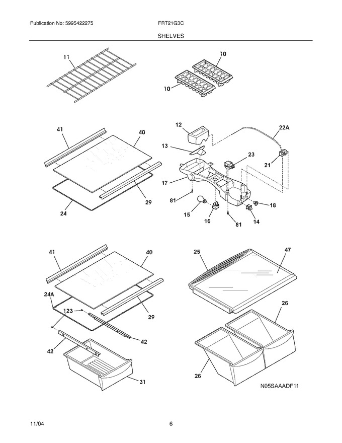 Diagram for FRT21G3CW6
