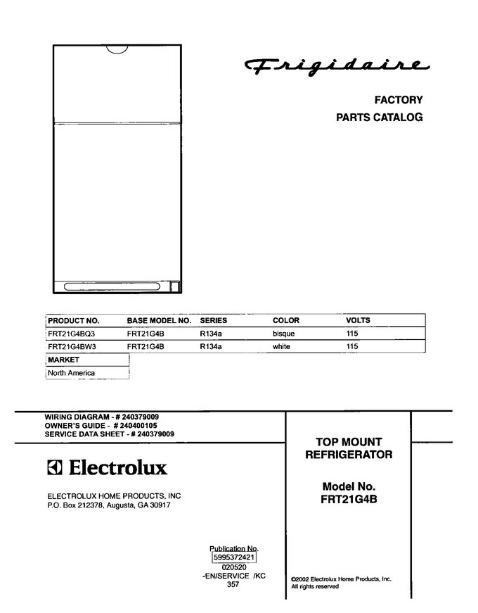 Diagram for FRT21G4BQ3