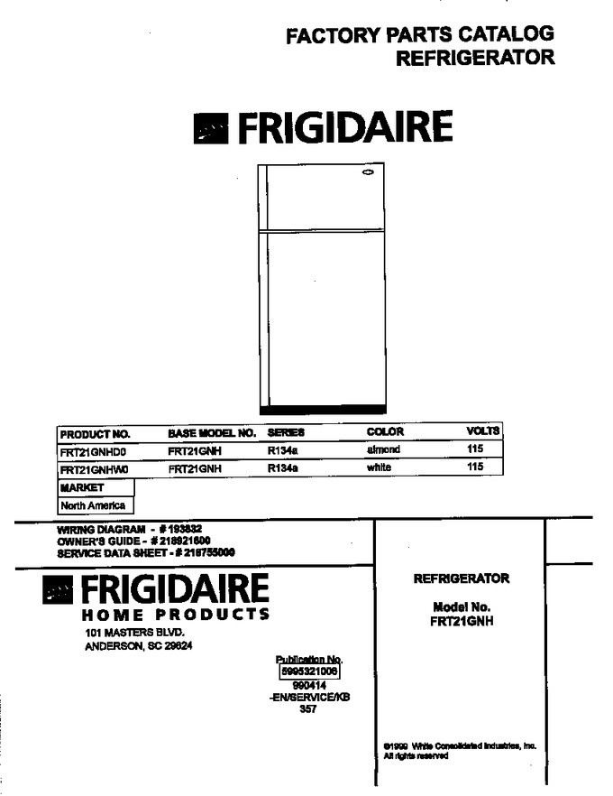 Diagram for FRT21GNHD0