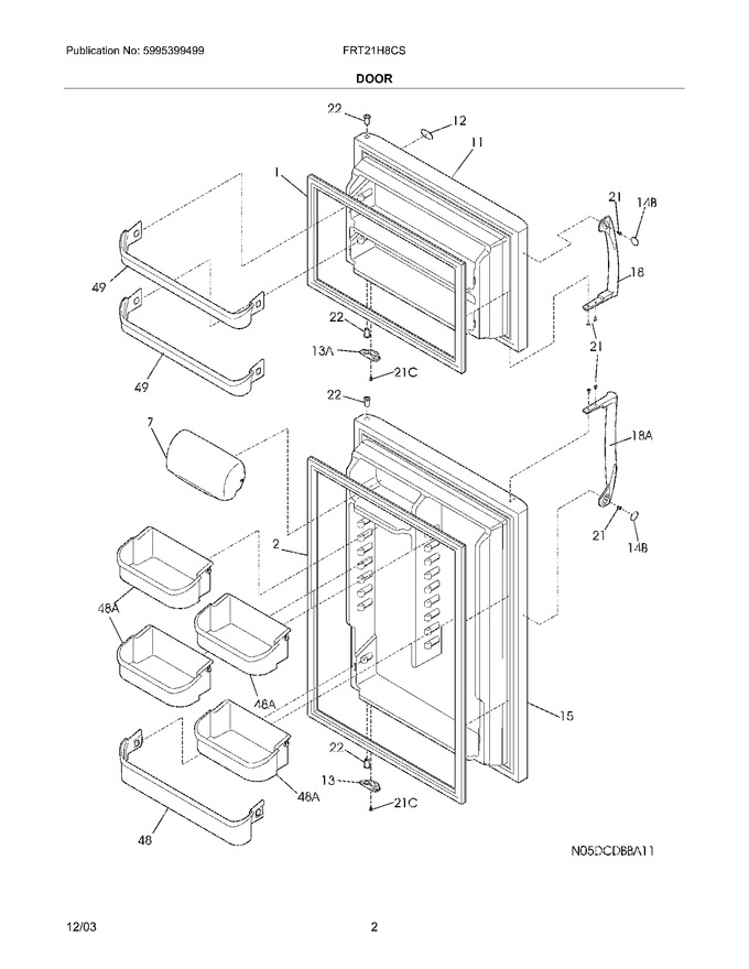 Diagram for FRT21H8CSK1