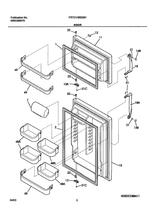 Diagram for FRT21HBBSB1