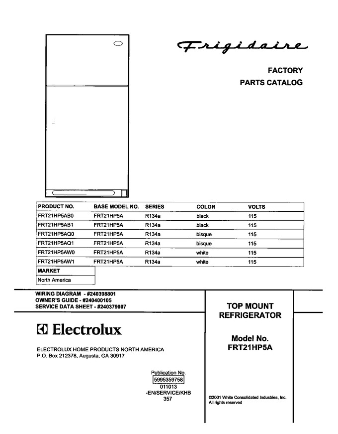 Diagram for FRT21HP5AB0