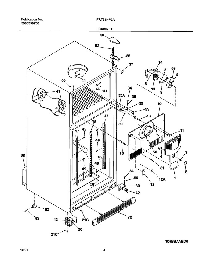 Diagram for FRT21HP5AB1