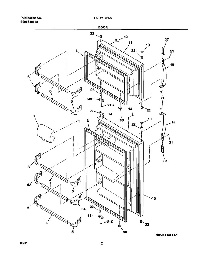 Diagram for FRT21HP5AQ1
