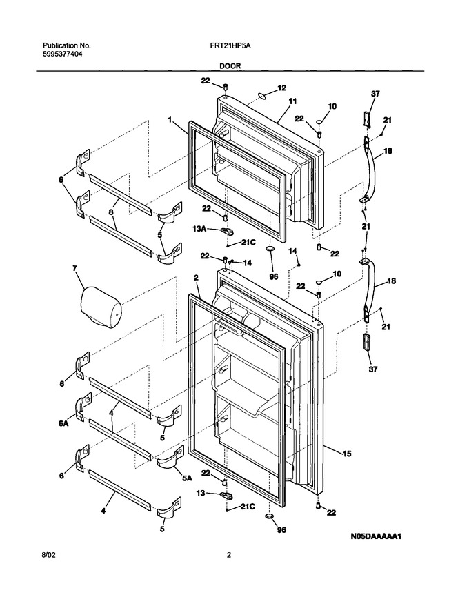 Diagram for FRT21HP5AB3