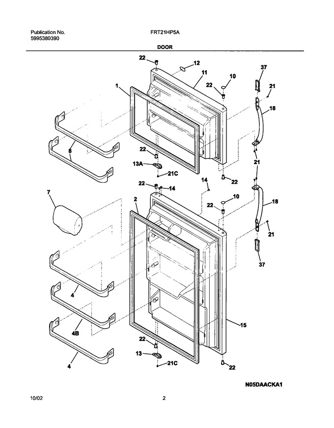 Diagram for FRT21HP5AZ2