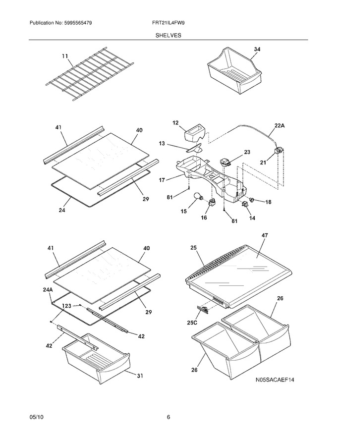 Diagram for FRT21IL4FW9