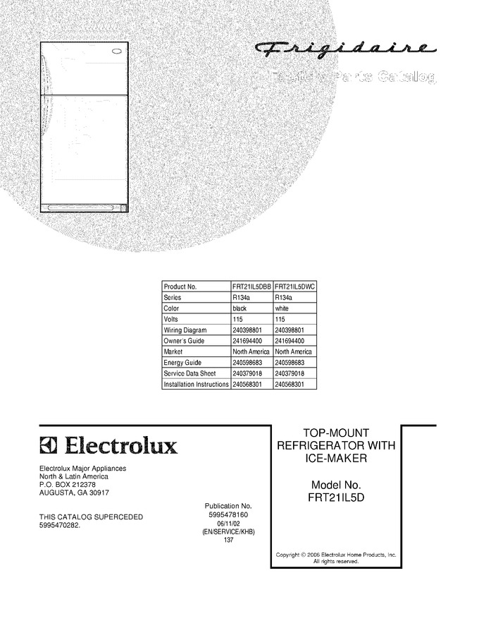 Diagram for FRT21IL5DWC