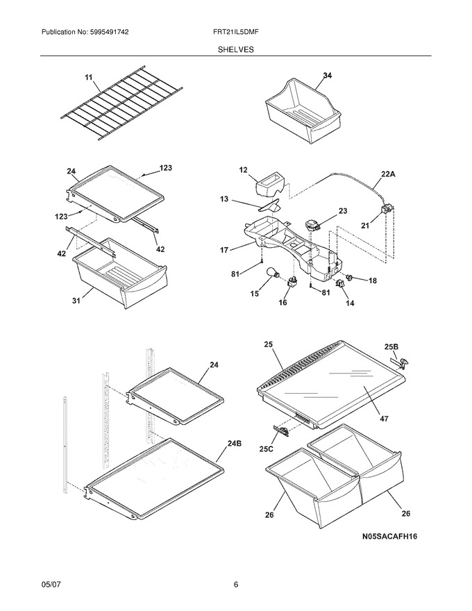 Diagram for FRT21IL5DMF