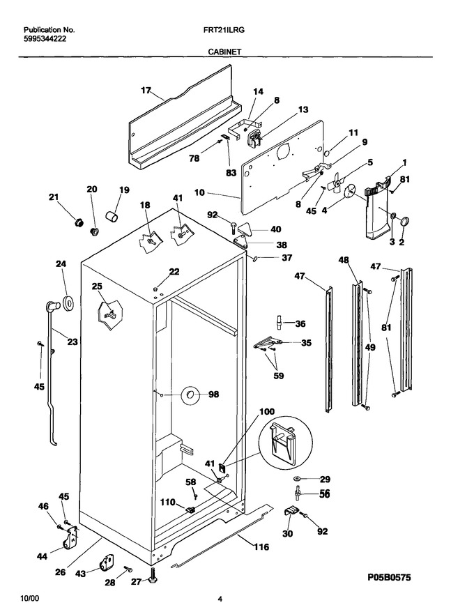 Diagram for FRT21ILRGW4