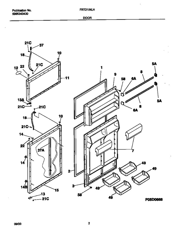 Diagram for FRT21INLHD4