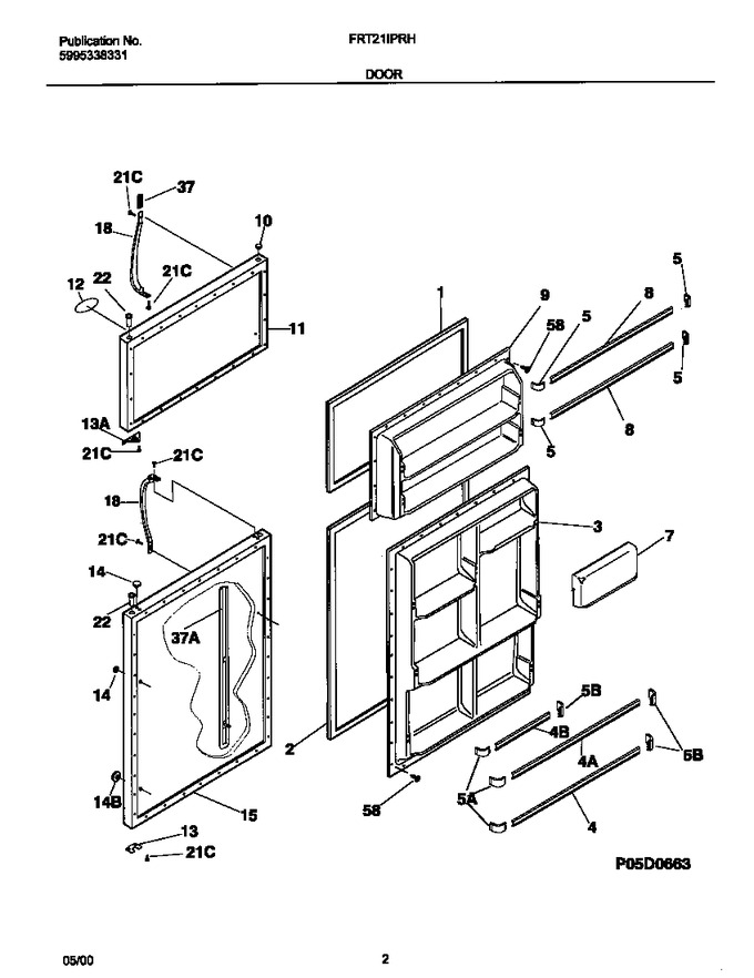 Diagram for FRT21IPRHD6