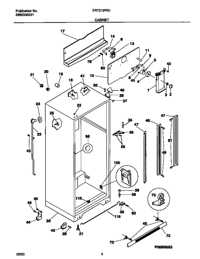 Diagram for FRT21IPRHD6