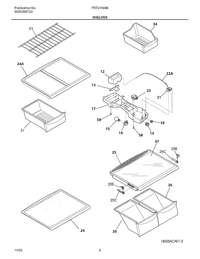 Diagram for FRT21IS6BW3