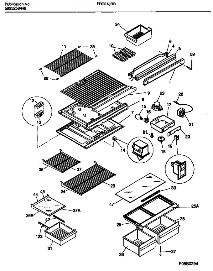 Diagram for FRT21JRBW0