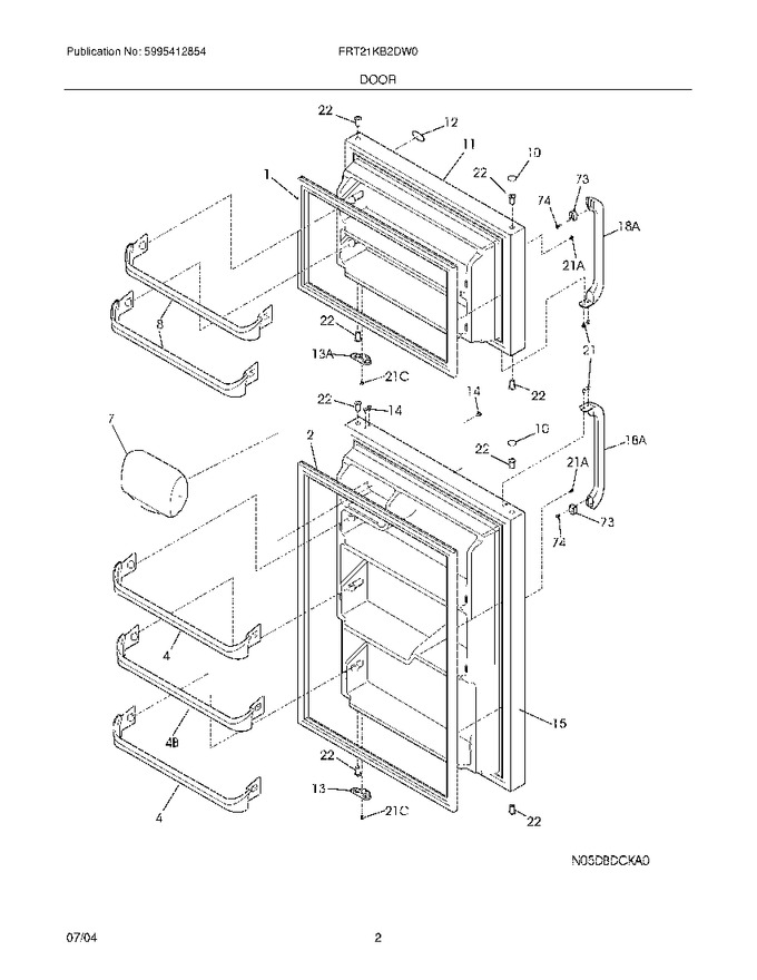 Diagram for FRT21KB2DW0