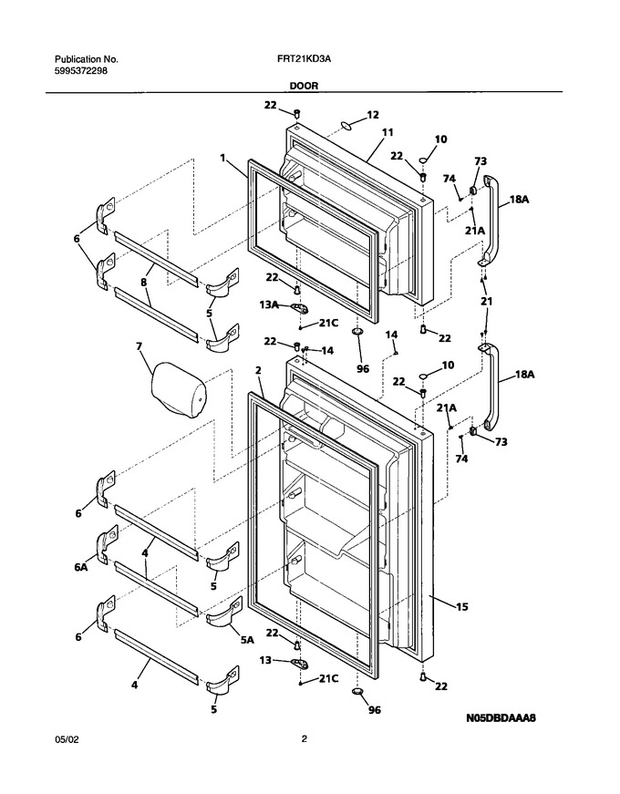 Diagram for FRT21KD3AT3