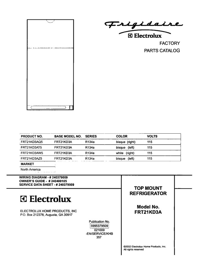 Diagram for FRT21KD3AQ5