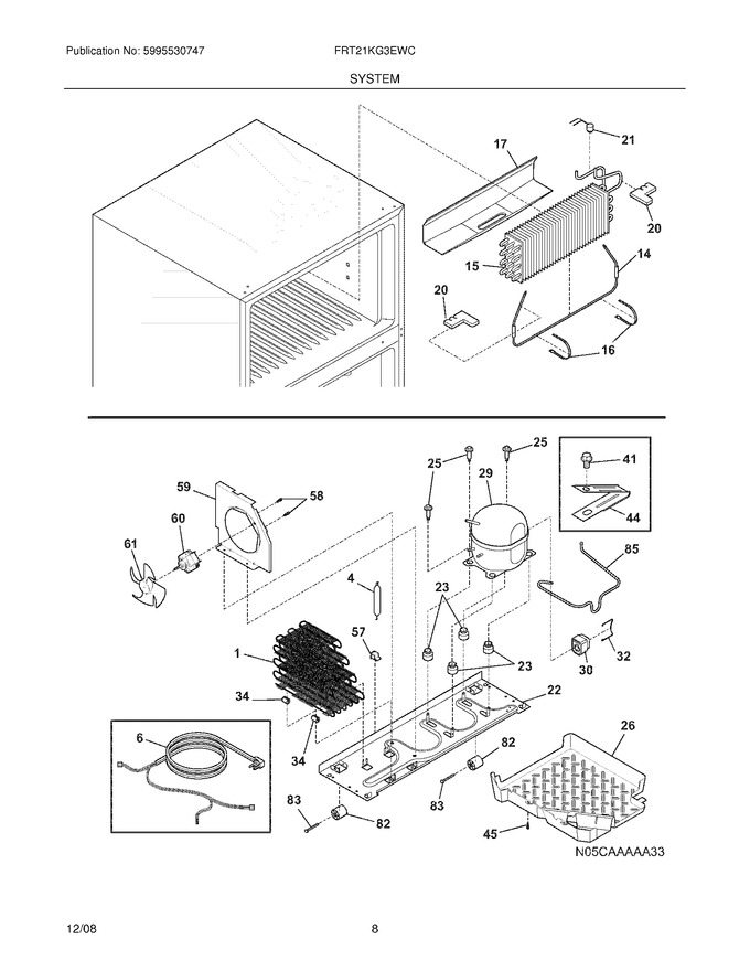 Diagram for FRT21KG3EWC