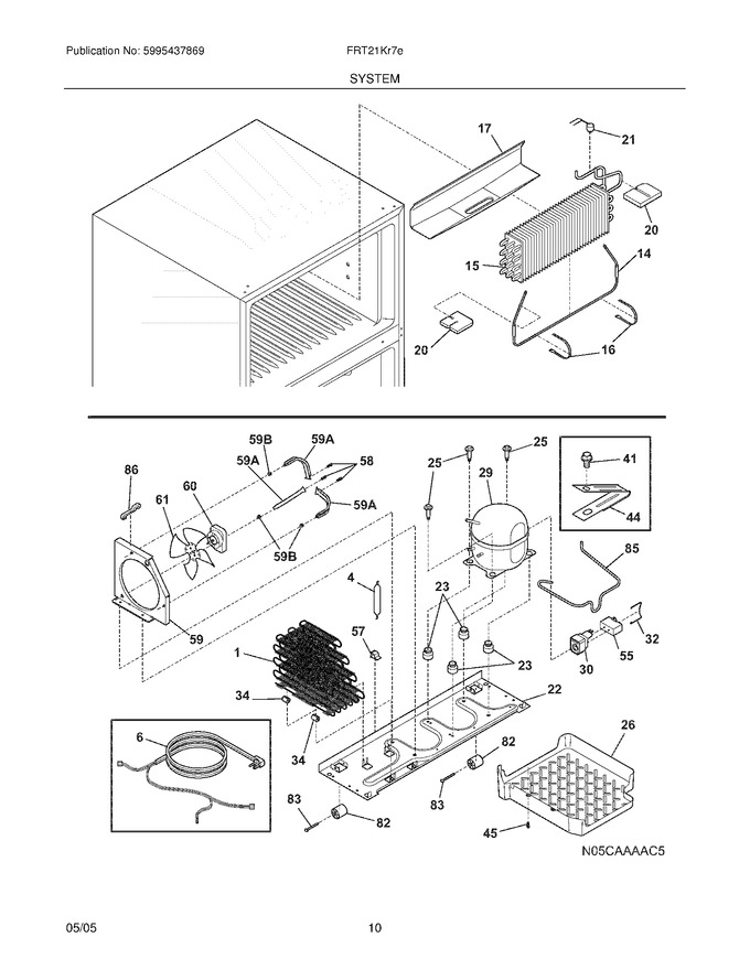 Diagram for FRT21KR7EW3