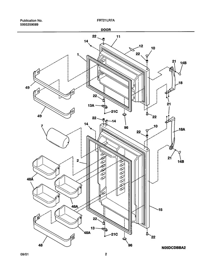Diagram for FRT21LR7AW2