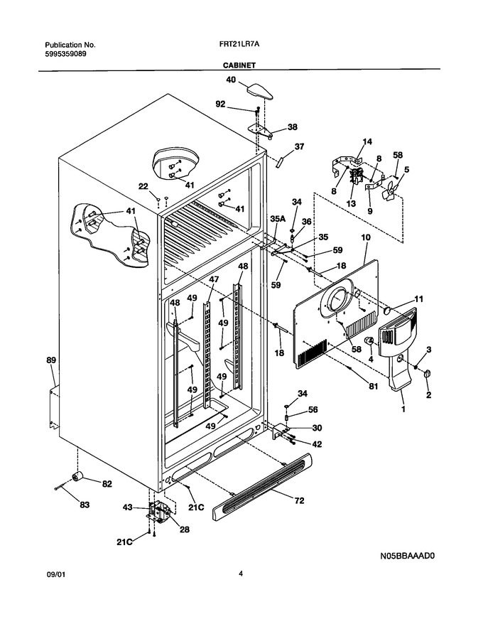 Diagram for FRT21LR7AQ2