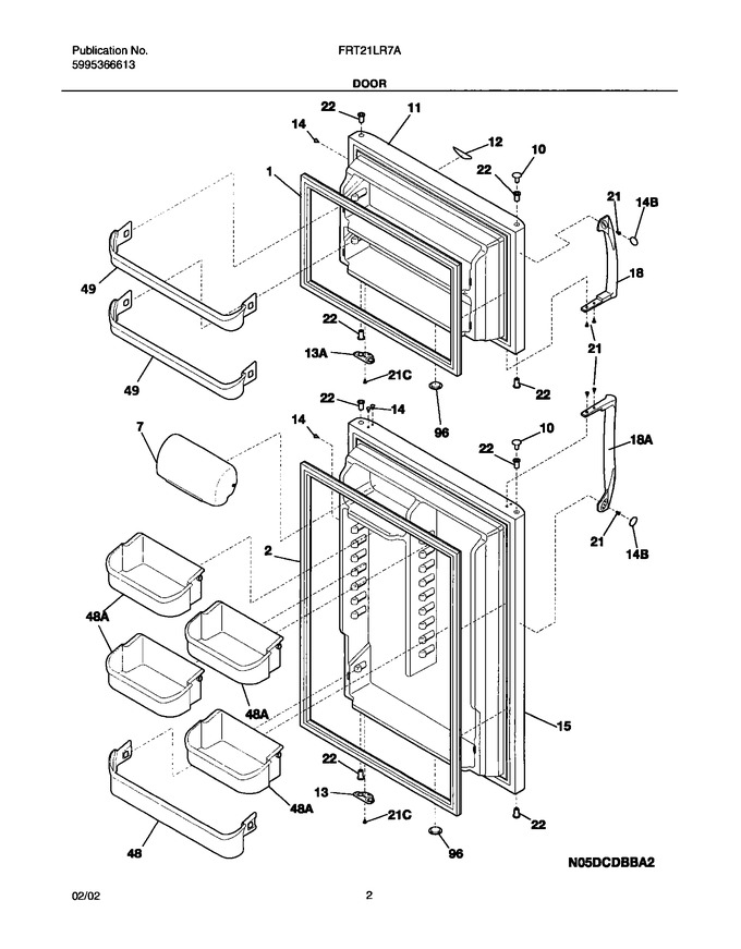 Diagram for FRT21LR7AB5