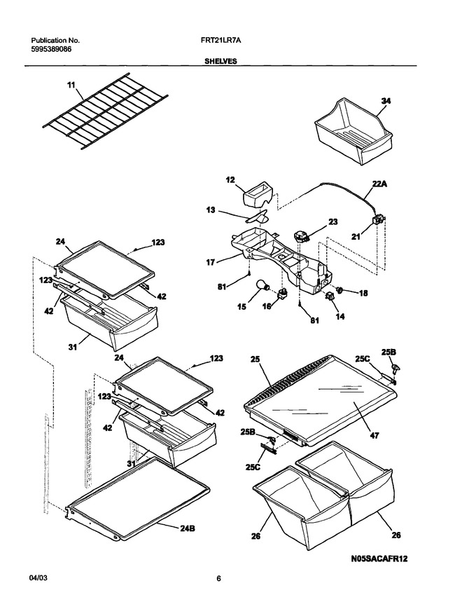 Diagram for FRT21LR7AB7