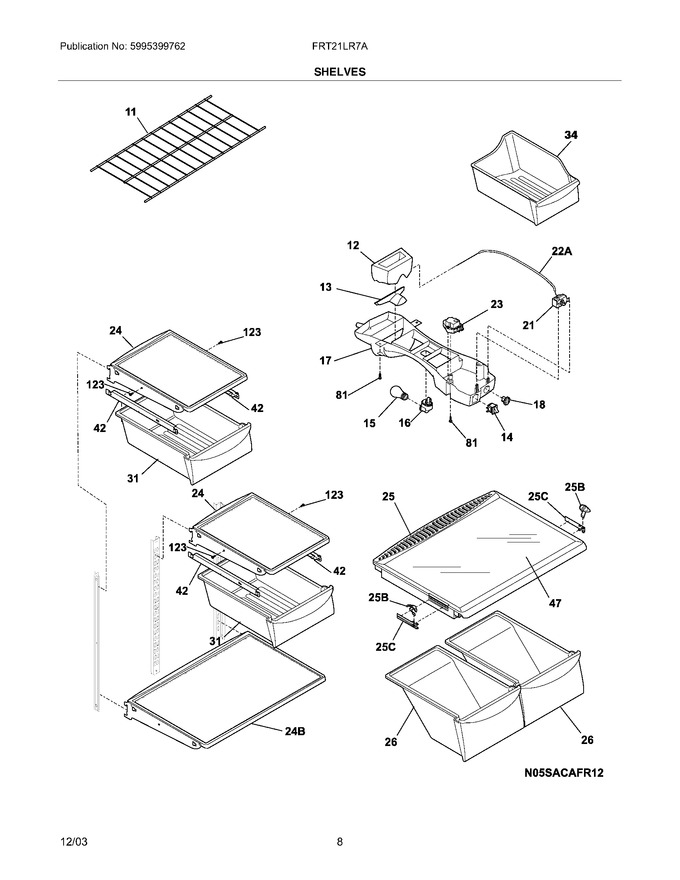 Diagram for FRT21LR7AB8