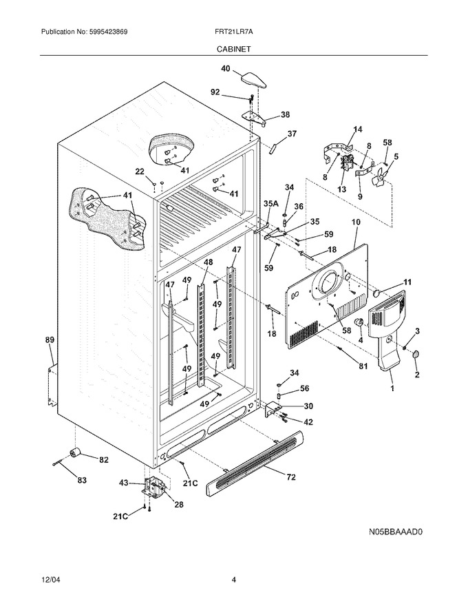 Diagram for FRT21LR7ABB
