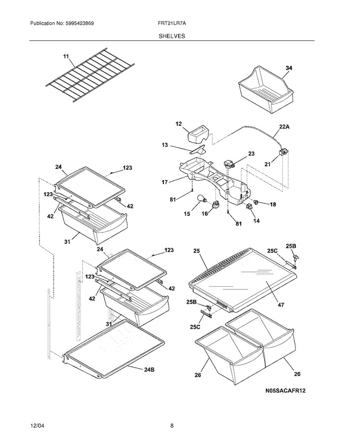 Diagram for FRT21LR7ABA