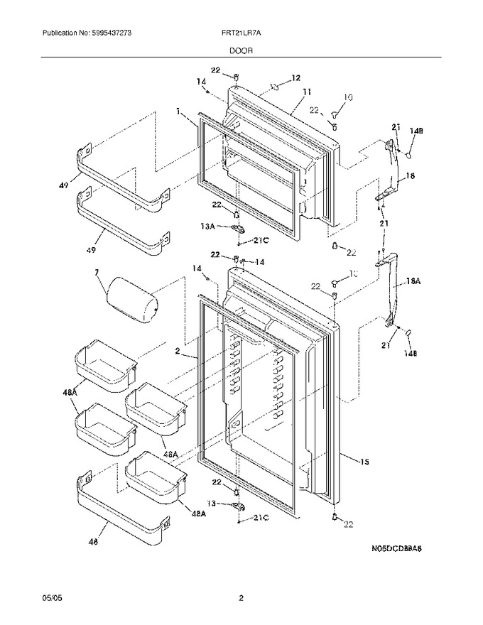 Diagram for FRT21LR7ABR
