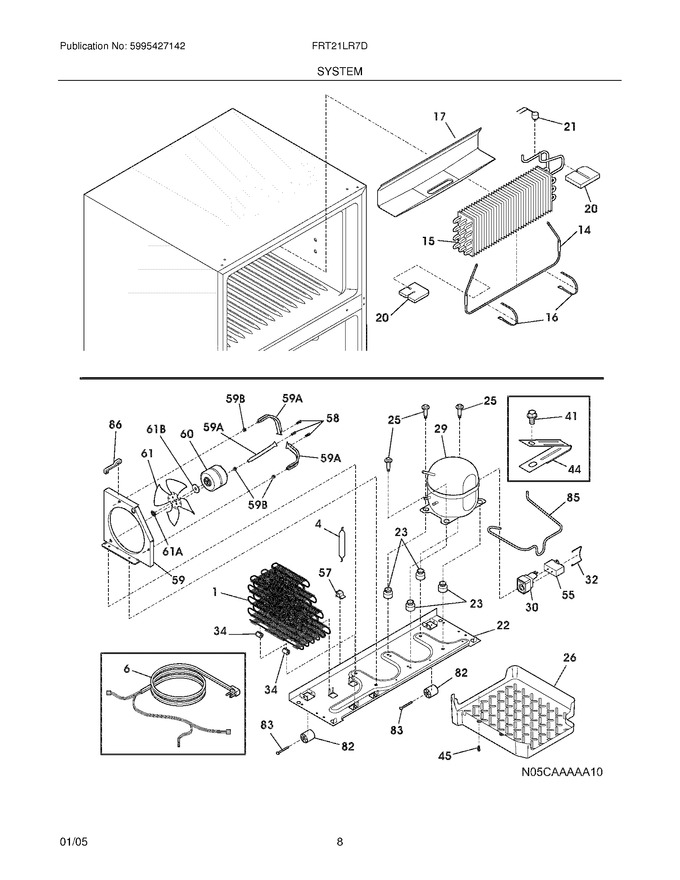 Diagram for FRT21LR7DS4