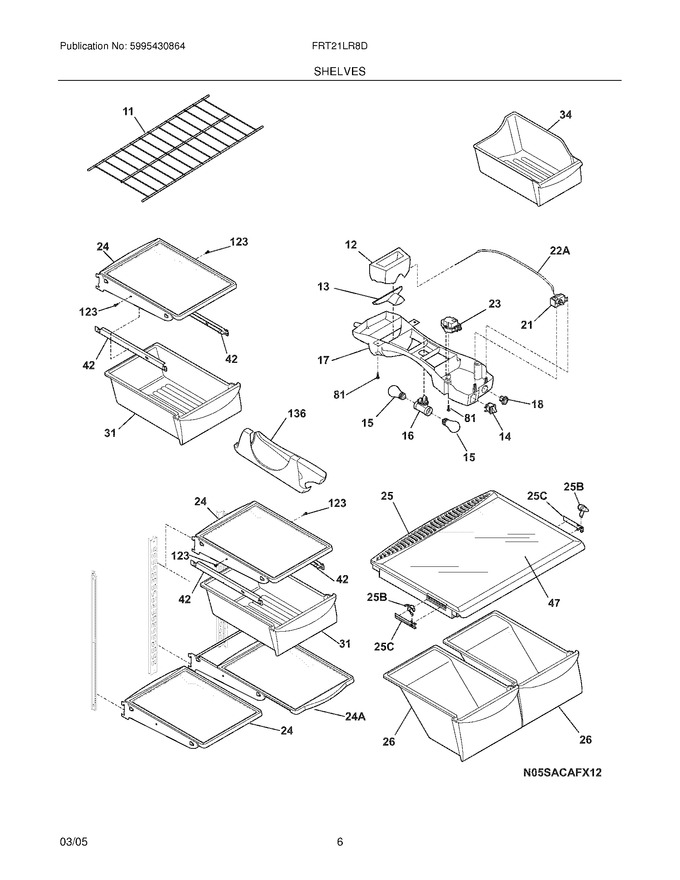 Diagram for FRT21LR8DK5