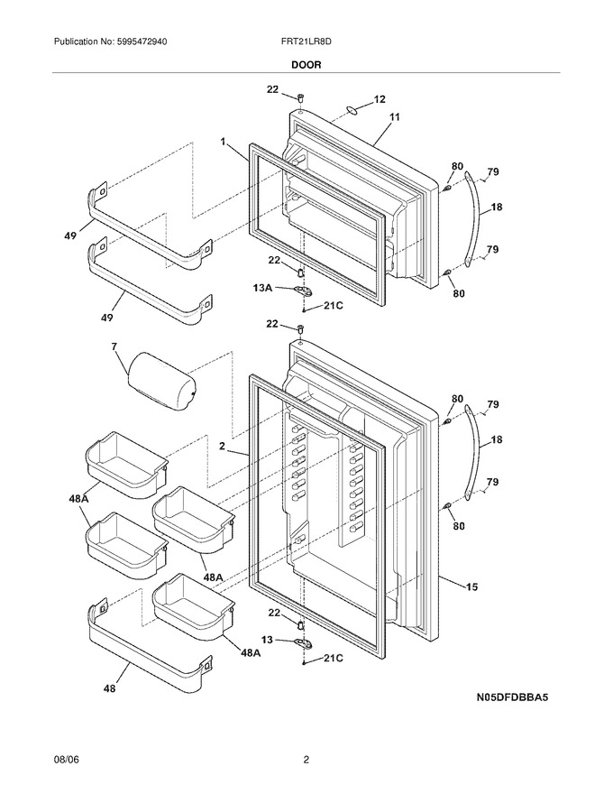 Diagram for FRT21LR8DKA