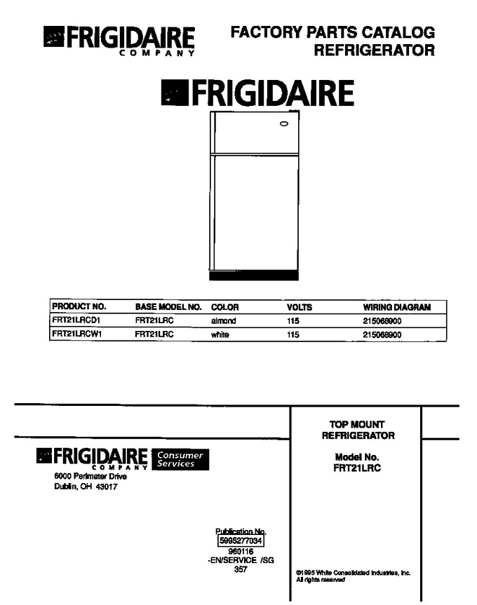 Diagram for FRT21LRCD1