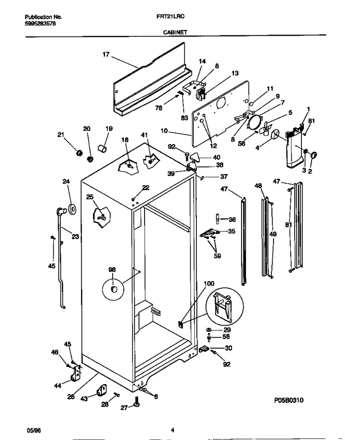 Diagram for FRT21LRCW2