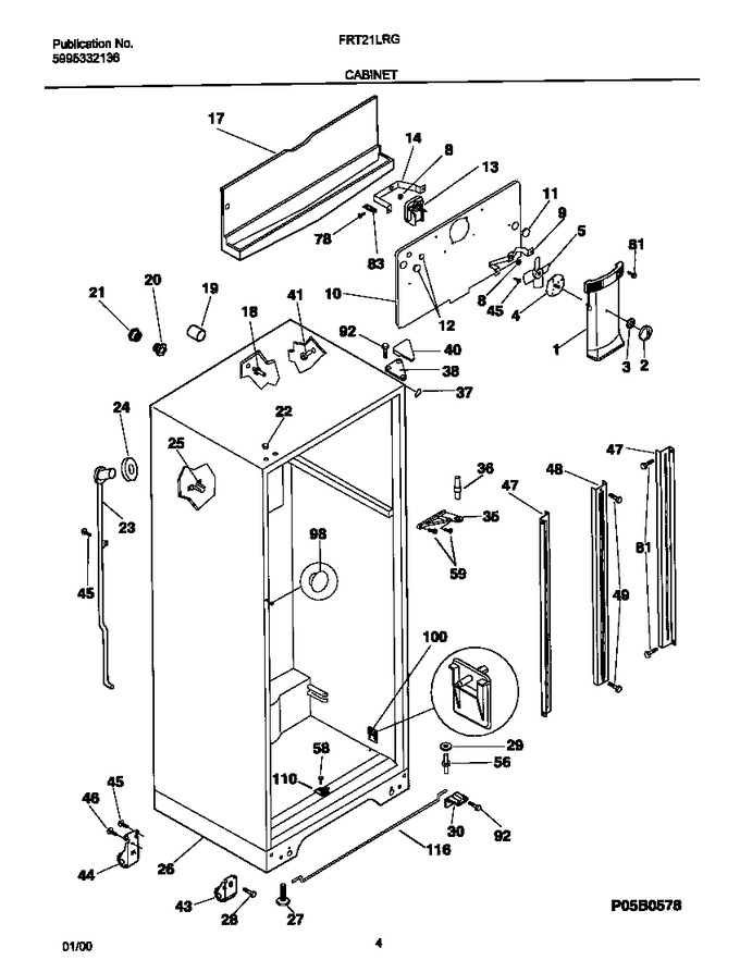 Diagram for FRT21LRGD3