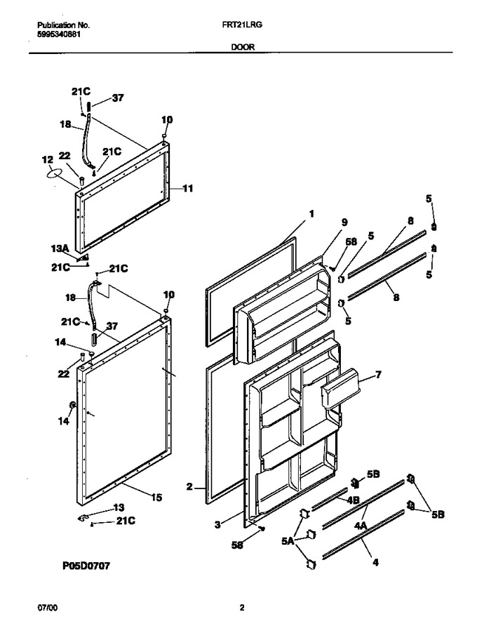 Diagram for FRT21LRGD6