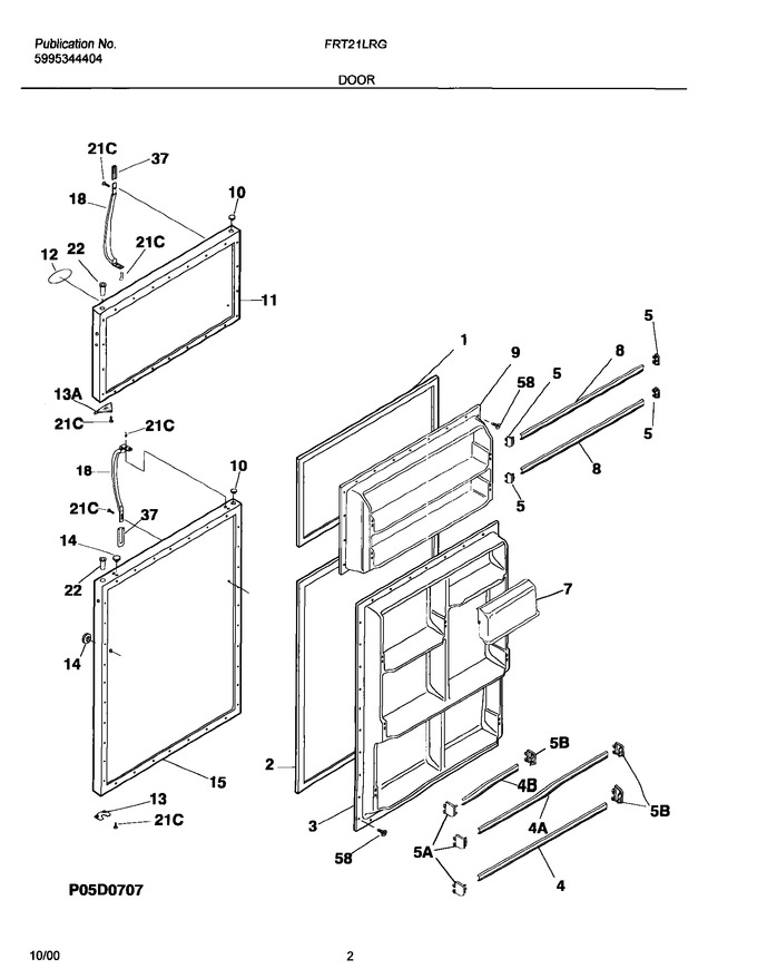 Diagram for FRT21LRGW9