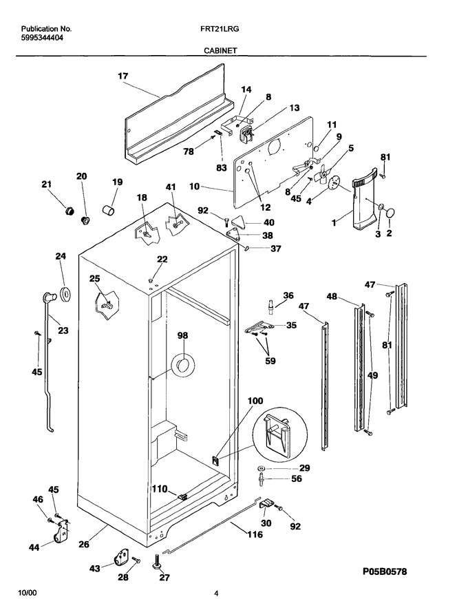 Diagram for FRT21LRGW9