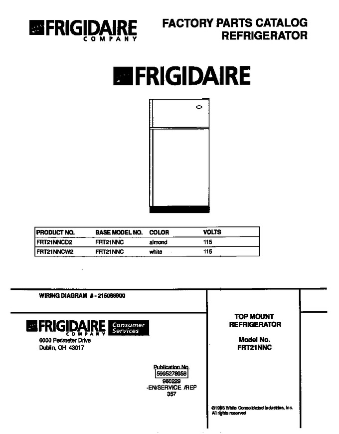 Diagram for FRT21NNCW2